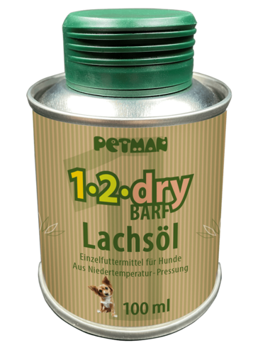 PETMAN 1-2-dry BARFect Lachsöl 100ml