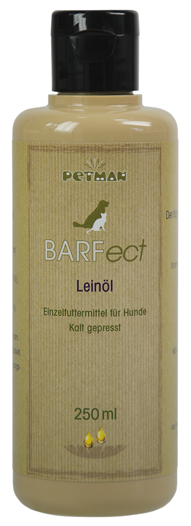 710205 - PETMAN BARFect Leinöl - PETMAN plus 250ml