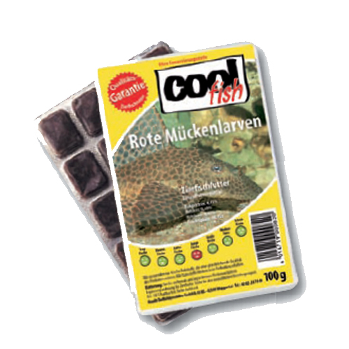 800080 - cool fish Rote Mückenlarve - Blister 100g