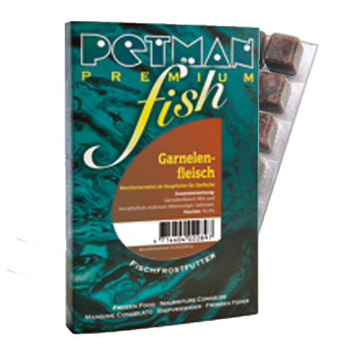 800148 - PETMAN fish - Garnelenfleisch - Blister 100g