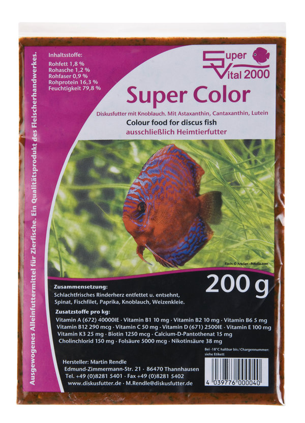 814226 - SV 2000 Supercolor - Tafel 200g