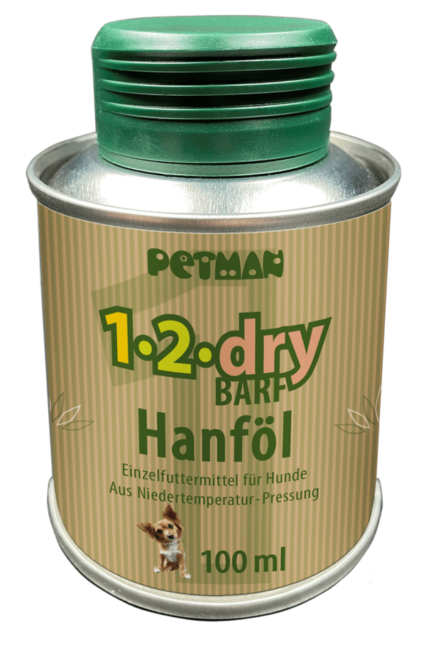 710136 - PETMAN 1-2-dry BARFect Hanföl 100ml